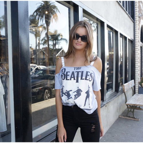 The Beatles Strap Tee