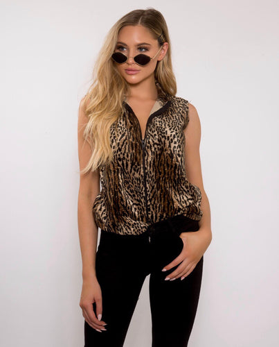 Party Animal Zipper Vest