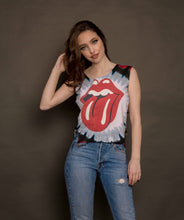 Baby I’m A Wild One Rolling Stones Side Strap Tee