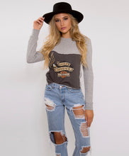 Go Fast Or Be Last Harley  Davidson Long Sleeve Top